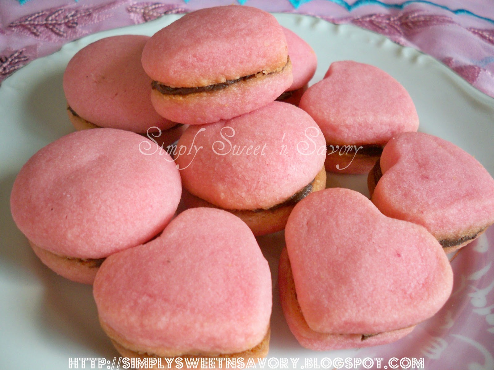Simply Sweet 'n Savory Pink Chocolatefilled Kisses