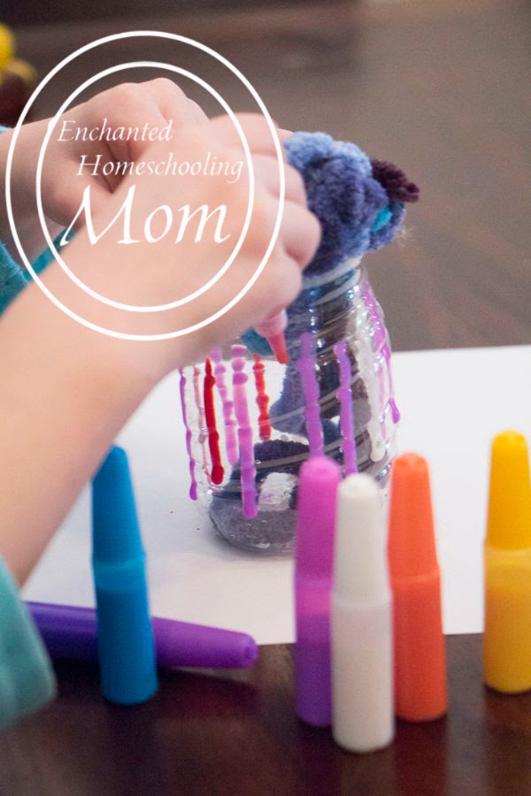 Sun Catcher Vases - Enchanted Homeschooling Mom