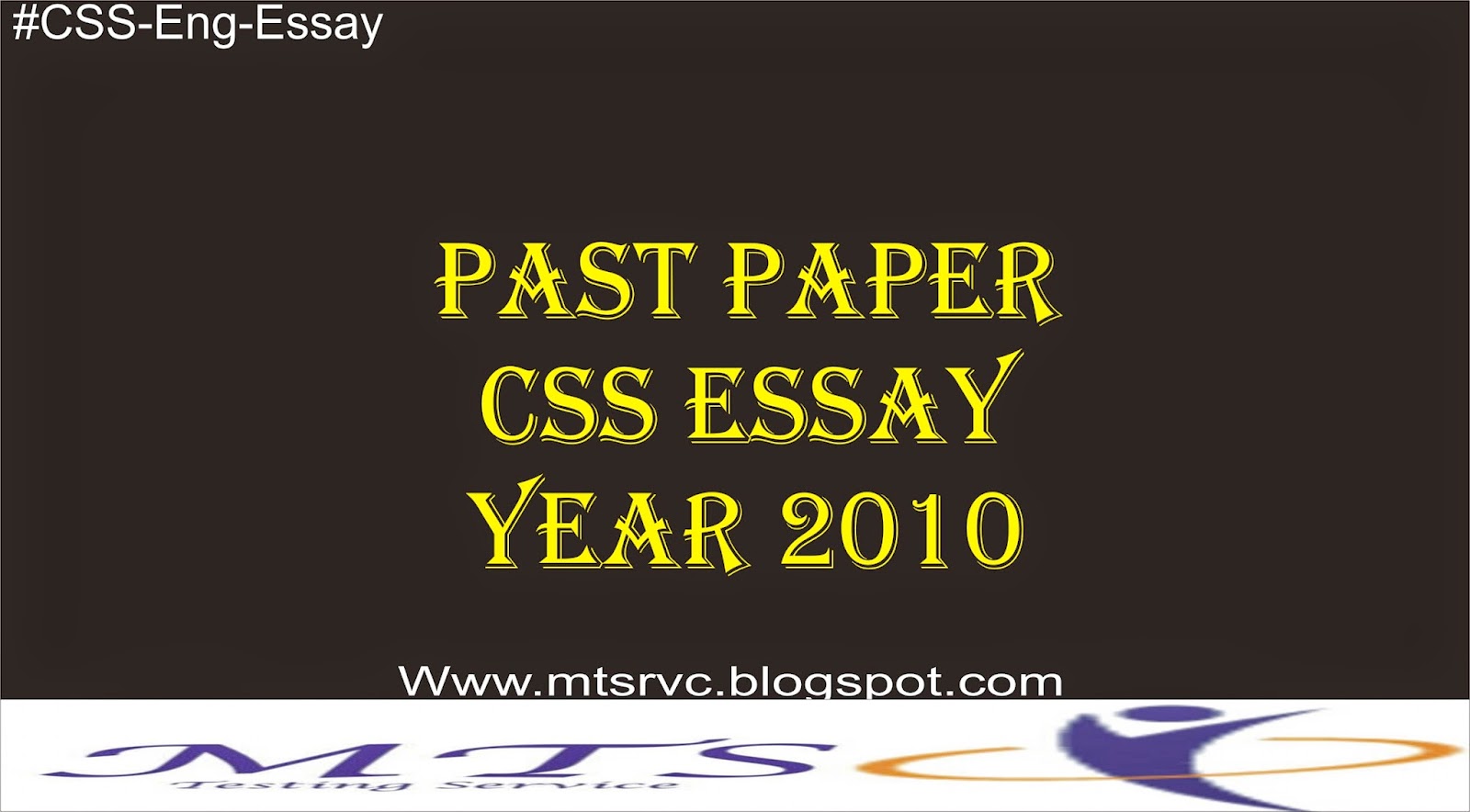 Css english essay paper 2010