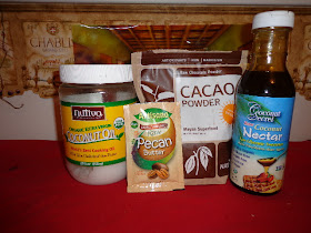 raw vegan chocolate sauce ingredients