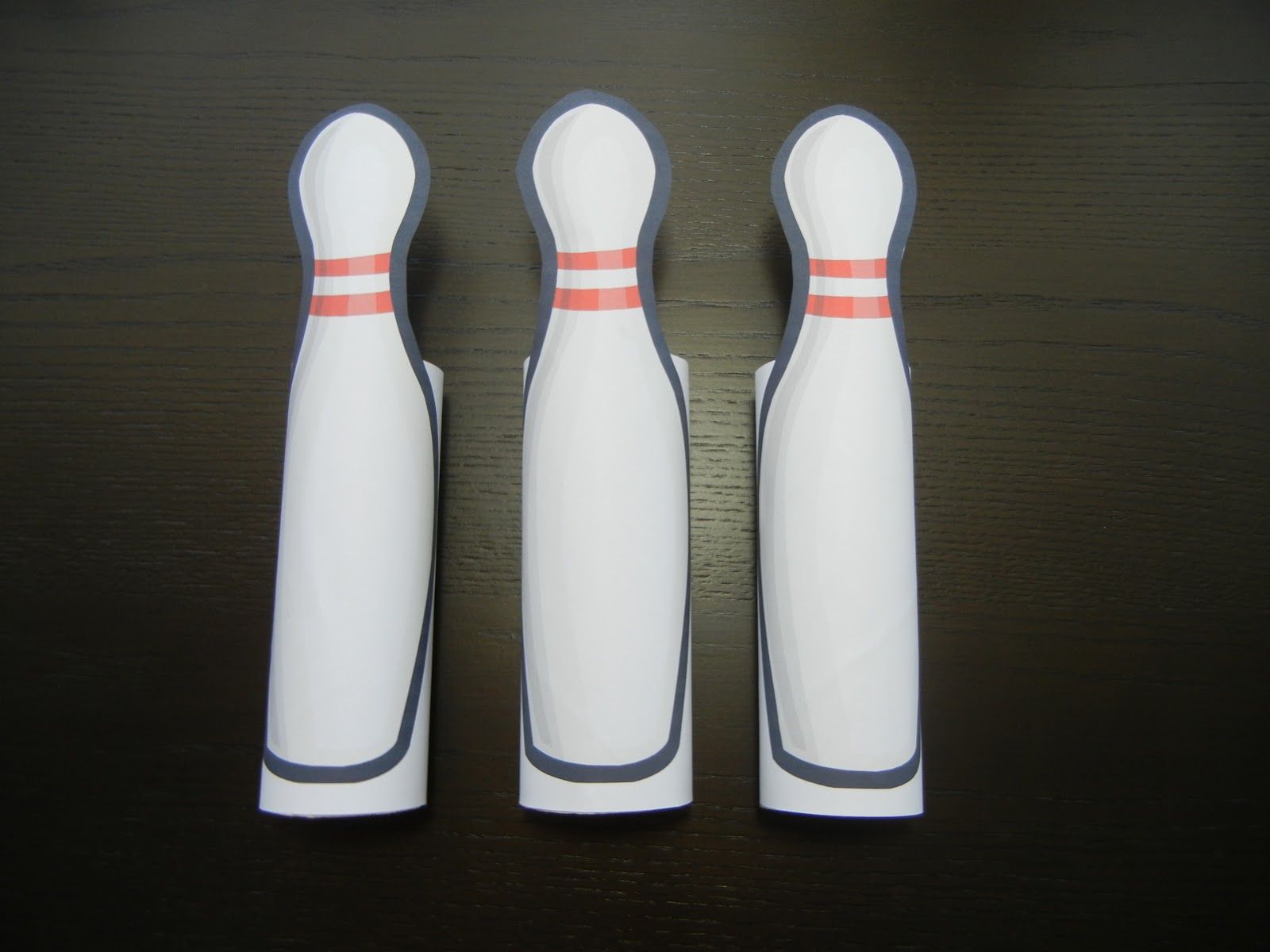 Colored Paper Skies Bowling anyone??