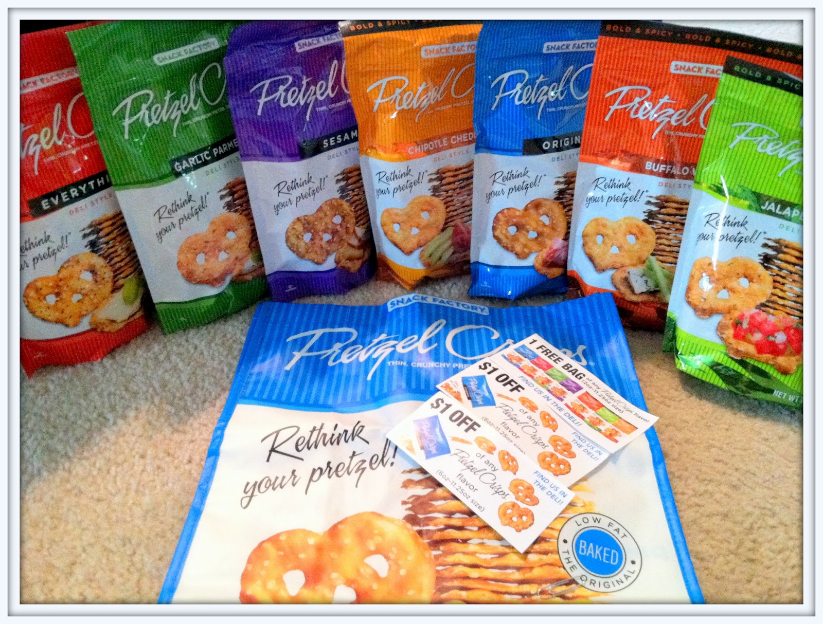 Product Review Pretzel Crisps® Savor & Save