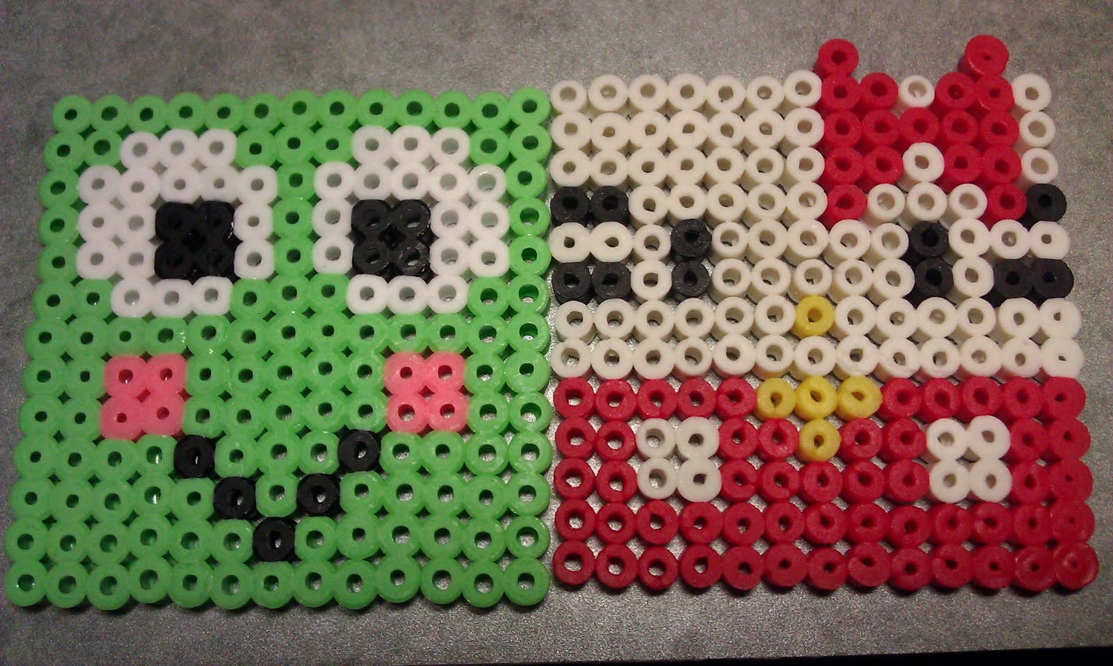 Recycled DIY perler beads