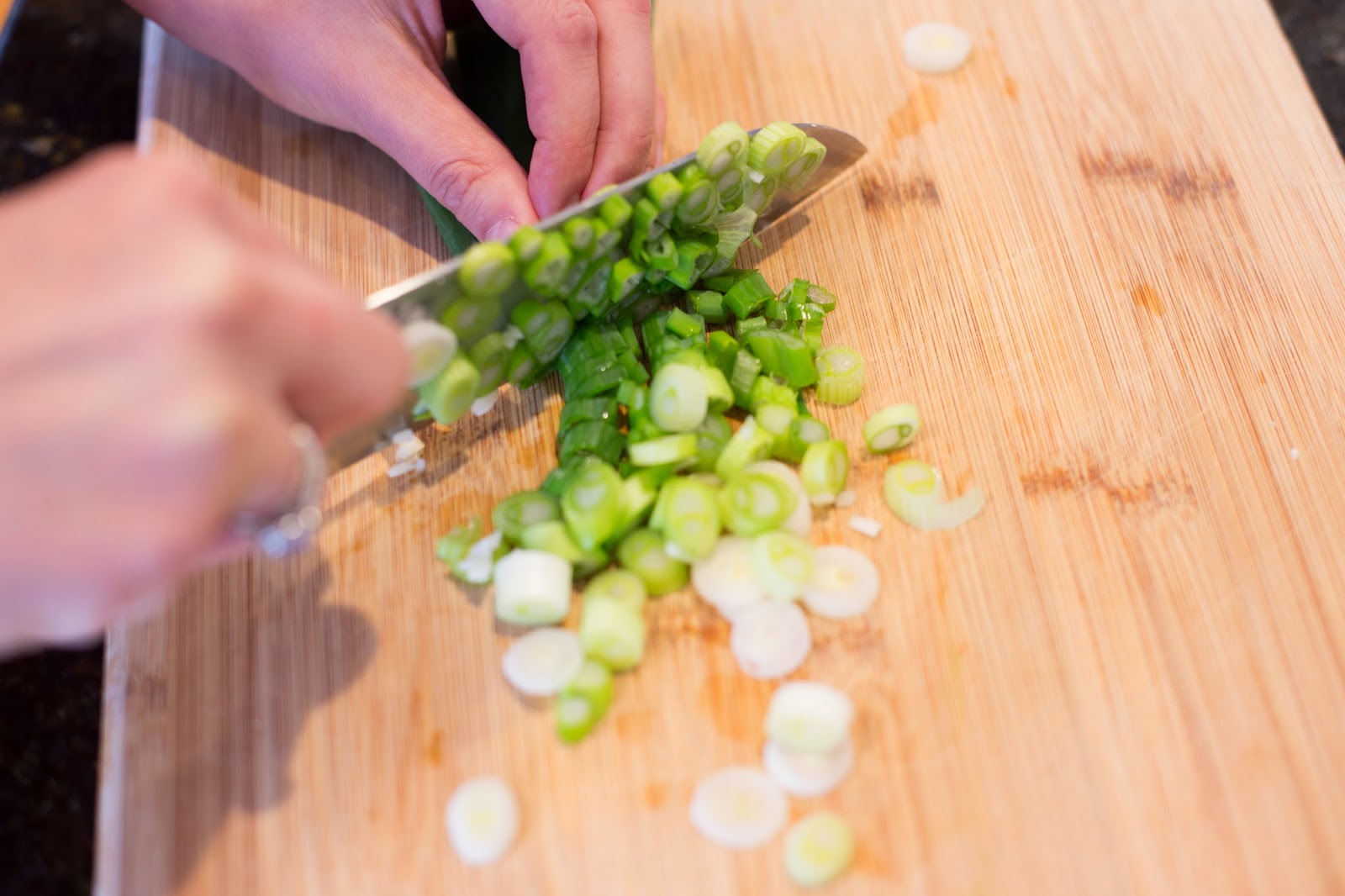 Straight to the Hips, Baby Chicken Lettuce Wraps with Jicama