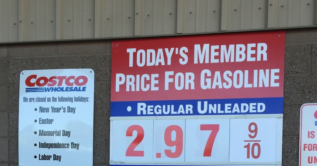 Current Costco Gas Prices (March 28, 2015 Redwood City, CA) Costco