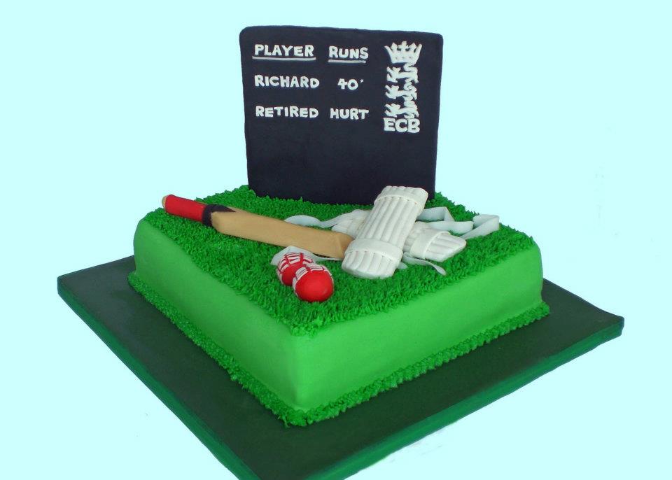 Cricket Wedding Cake Cricket Wedding Cake
