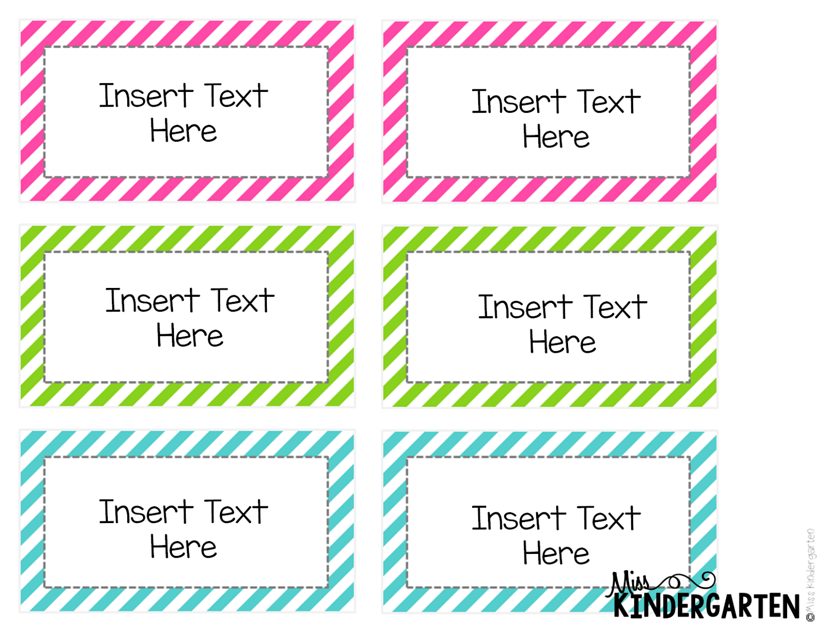 Editable Word Wall Templates! - Miss Kindergarten With Regard To Blank Word Wall Template Free