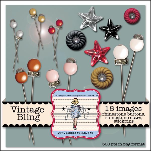 vintage bling