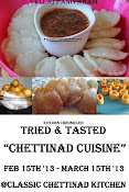 Tried and Tasted Event : Chettinad Cuisine