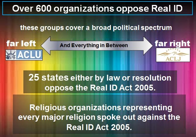 Massprivatei Maine Sec Of State On Real Id You Might As Well Just Repeal The Fourth Amendment