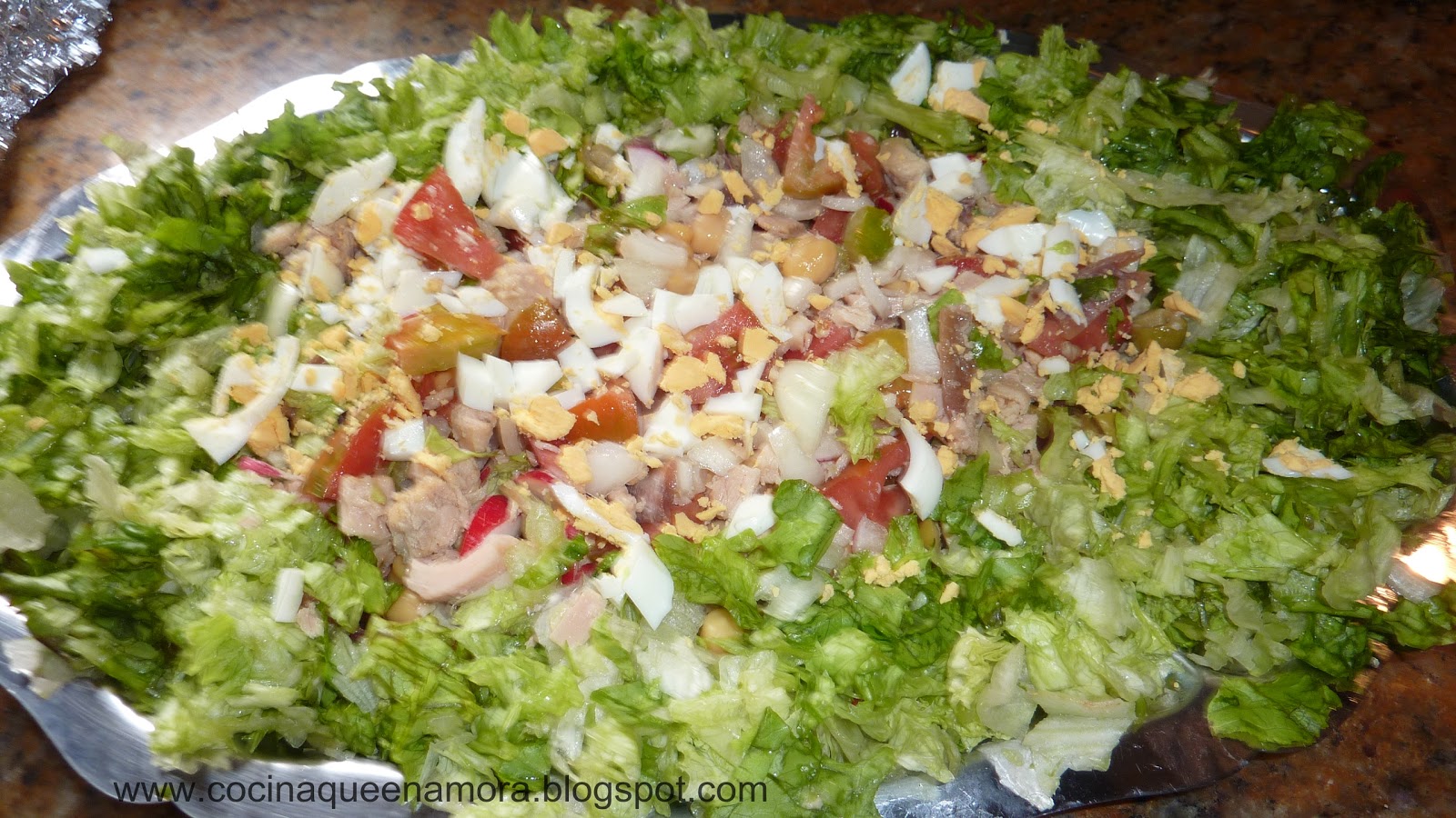 cocina que enamora ensalada fria de garbanzos