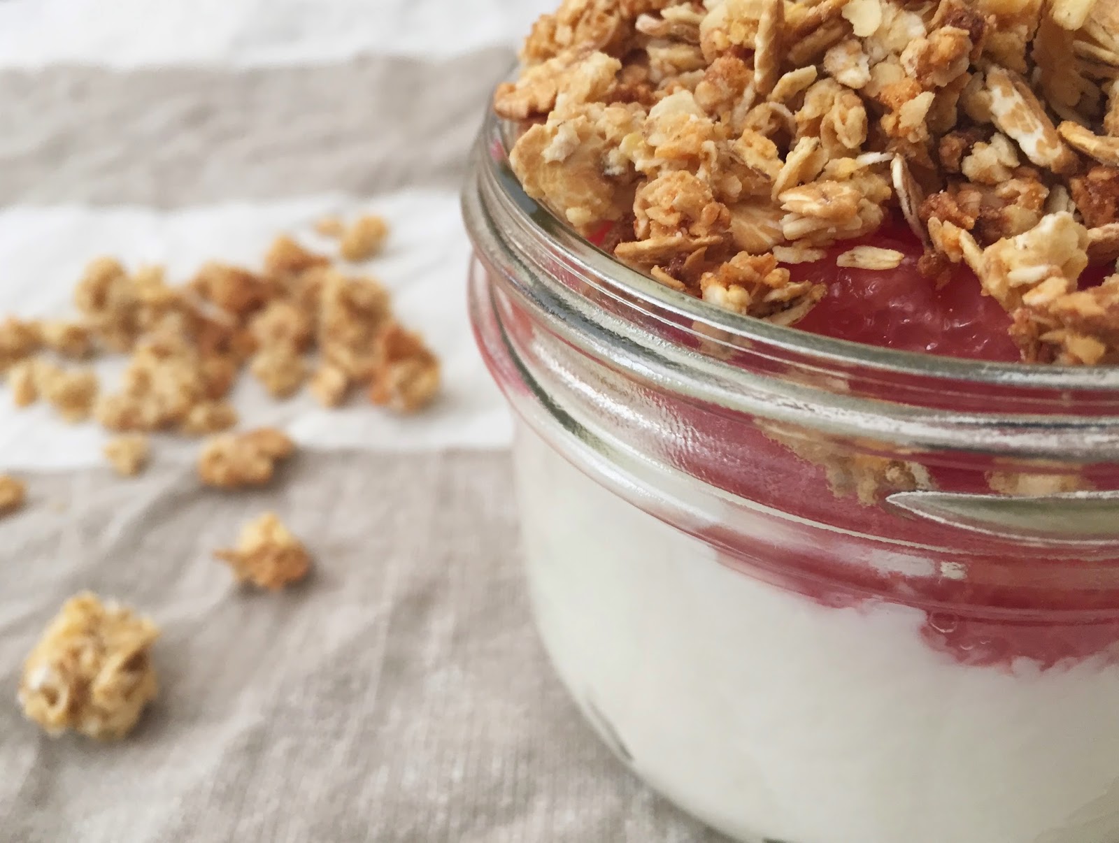 grapefruit & greek yogurt parfait