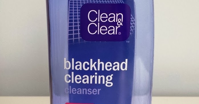 clean and clear blackhead clearing cleanser