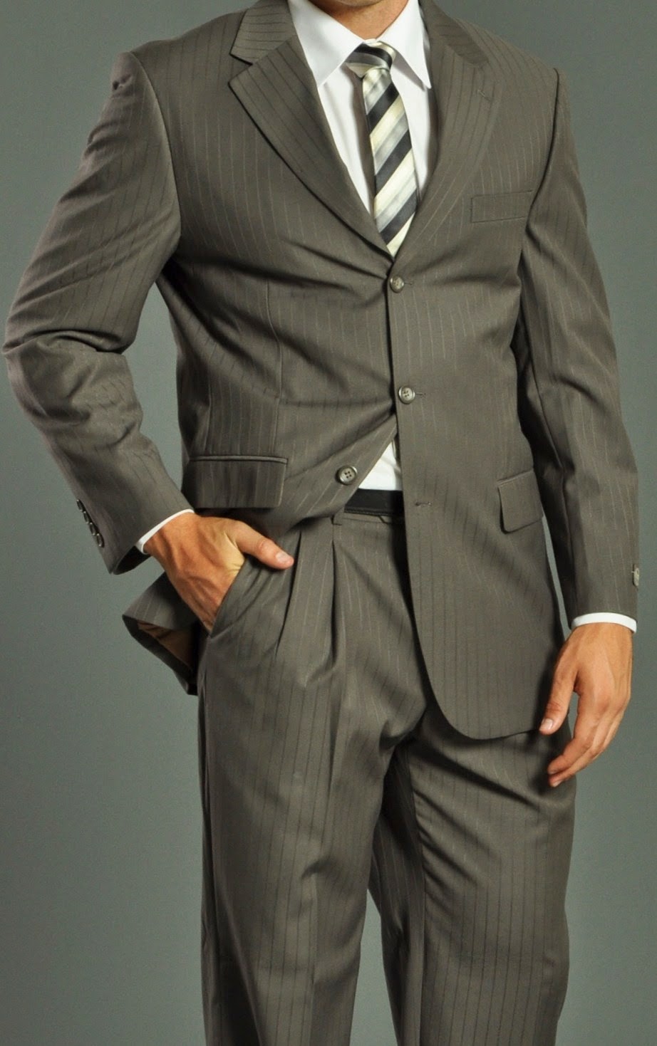 Men's 3-Button Suits