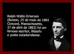 Ralph Waldo Emerson-Mensagens e Frases
