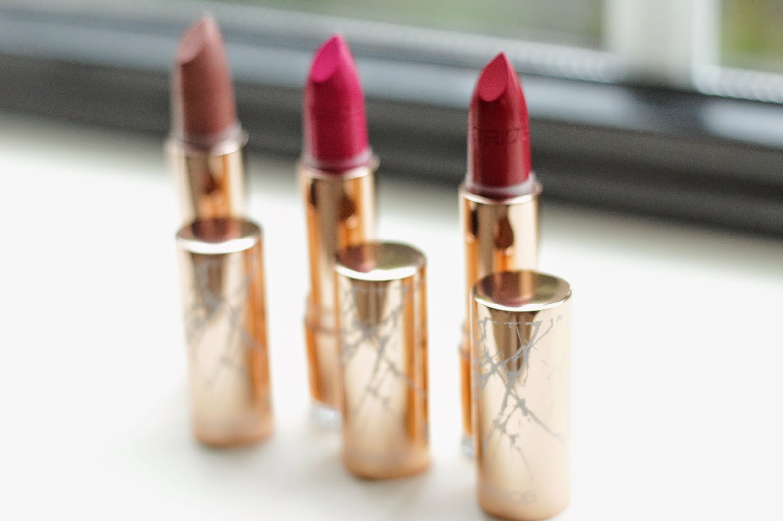 catrice metallure lipsticks review swatches full face