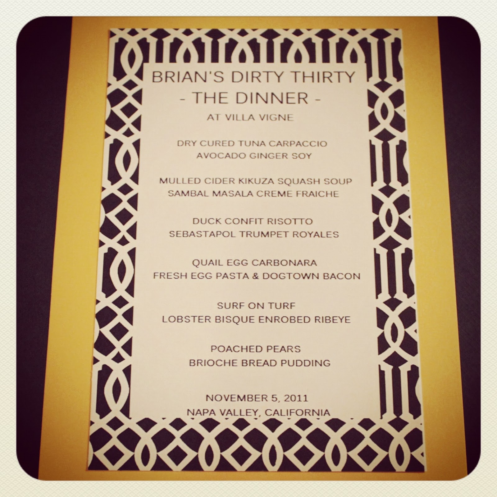 30Th Birthday Party Menu Ideas For Him : Butler For Hire Catering: Food