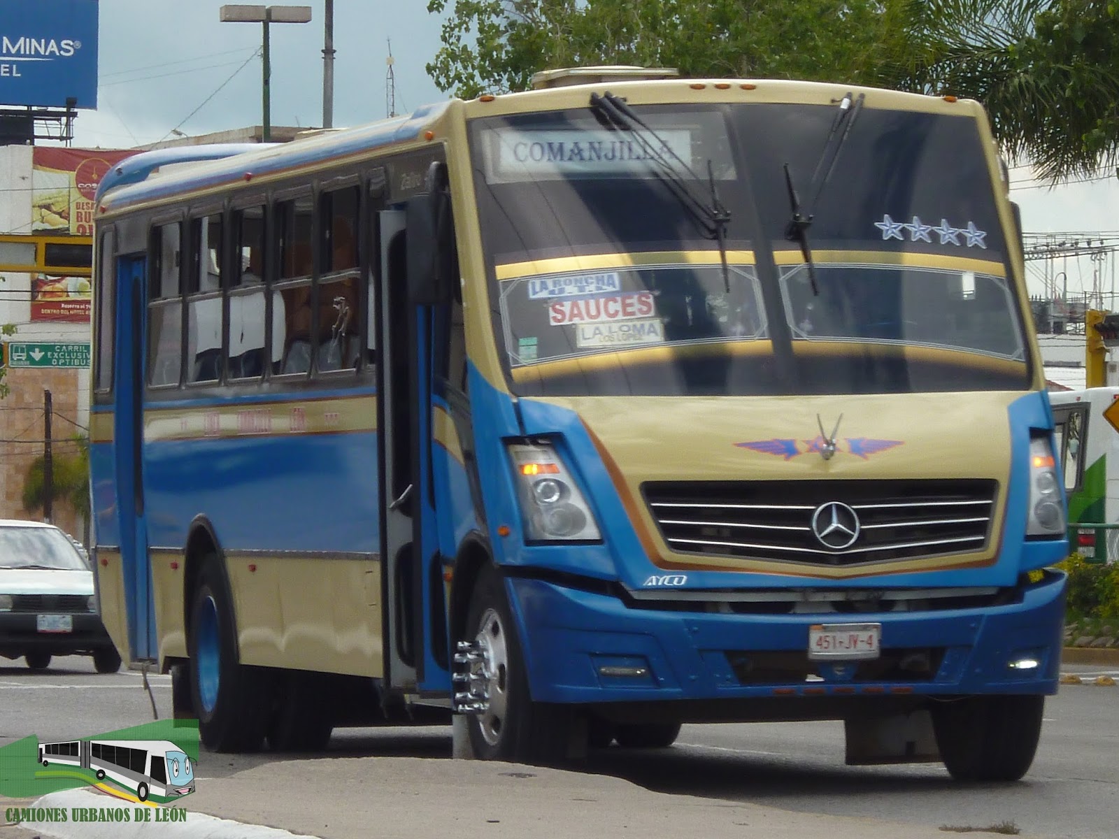 Camiones Urbanos de León, Guanajuato. julio 2015