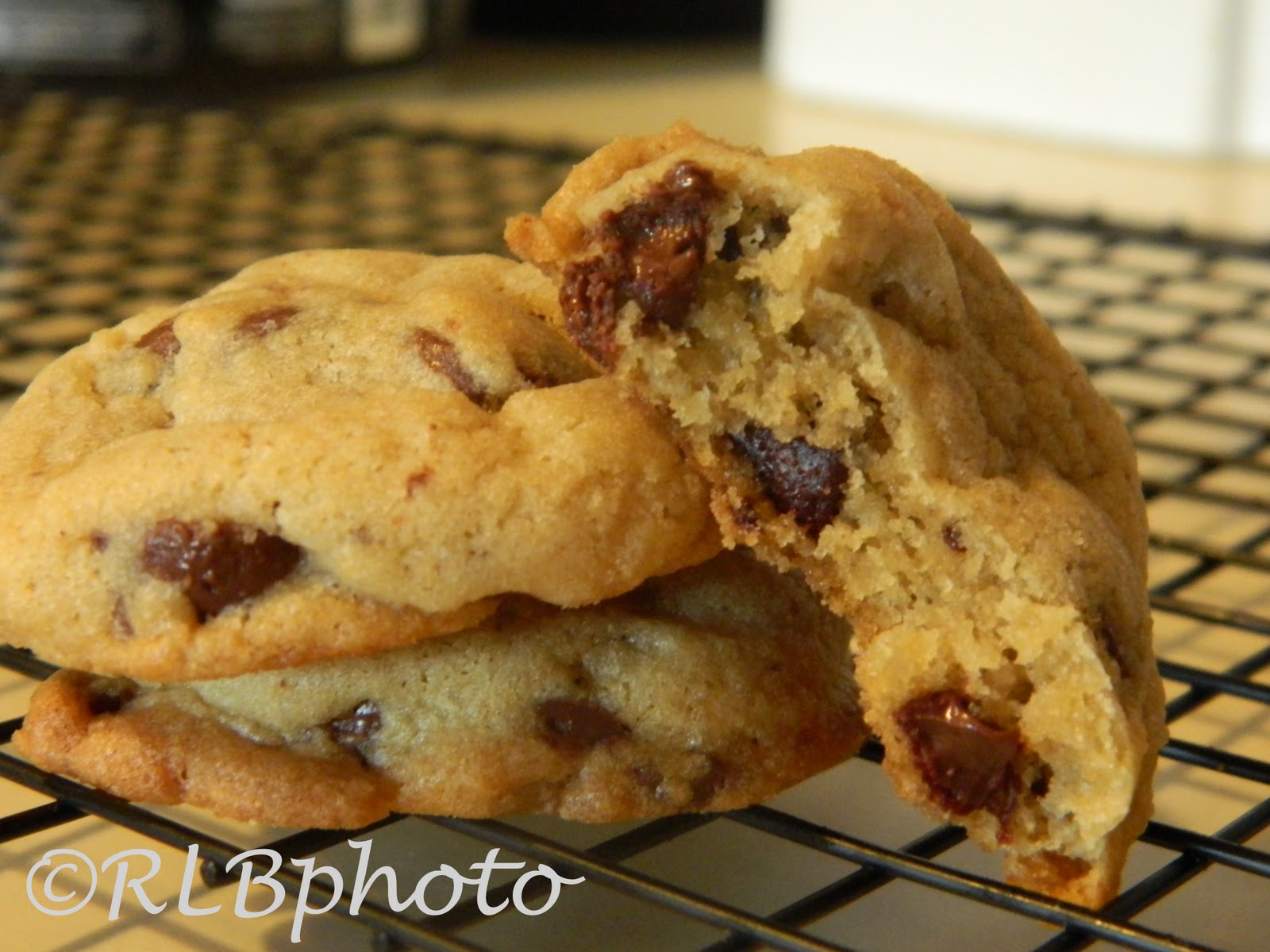 The Curious Country Cook Puffy Chocolate Chip Cookies