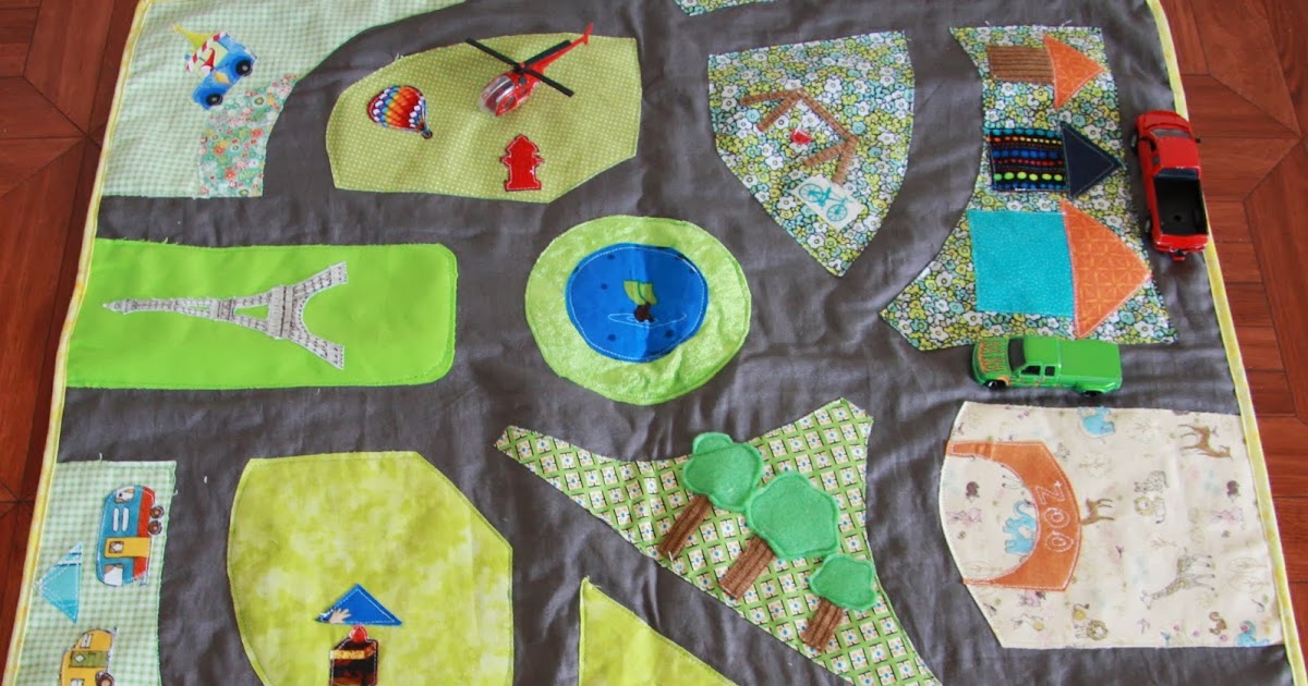 Car Play Mat...Quilt...Tutorial and WIN WIN WIN!!!