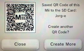 Curious Jorge Nintendo Mii Qr For 3ds And Wii U