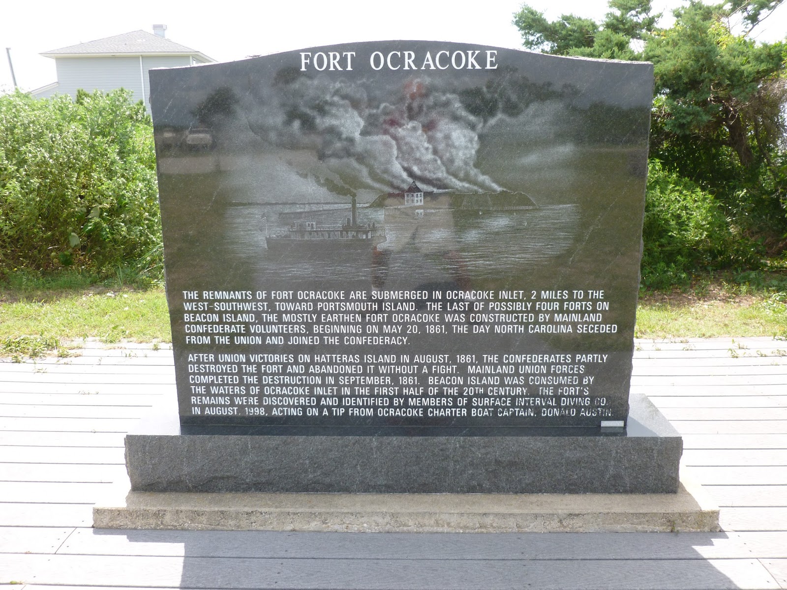 Ocracoke Island Journal Fort Ocracoke