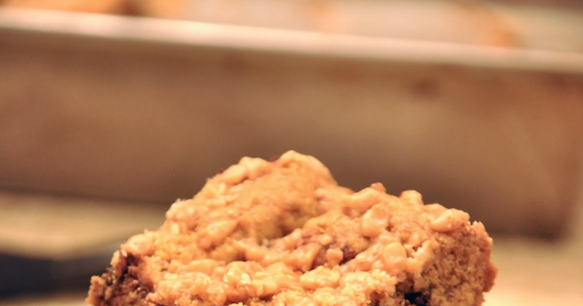 Sophia's Sweets ToffeeTopped Pumpkin Blondies