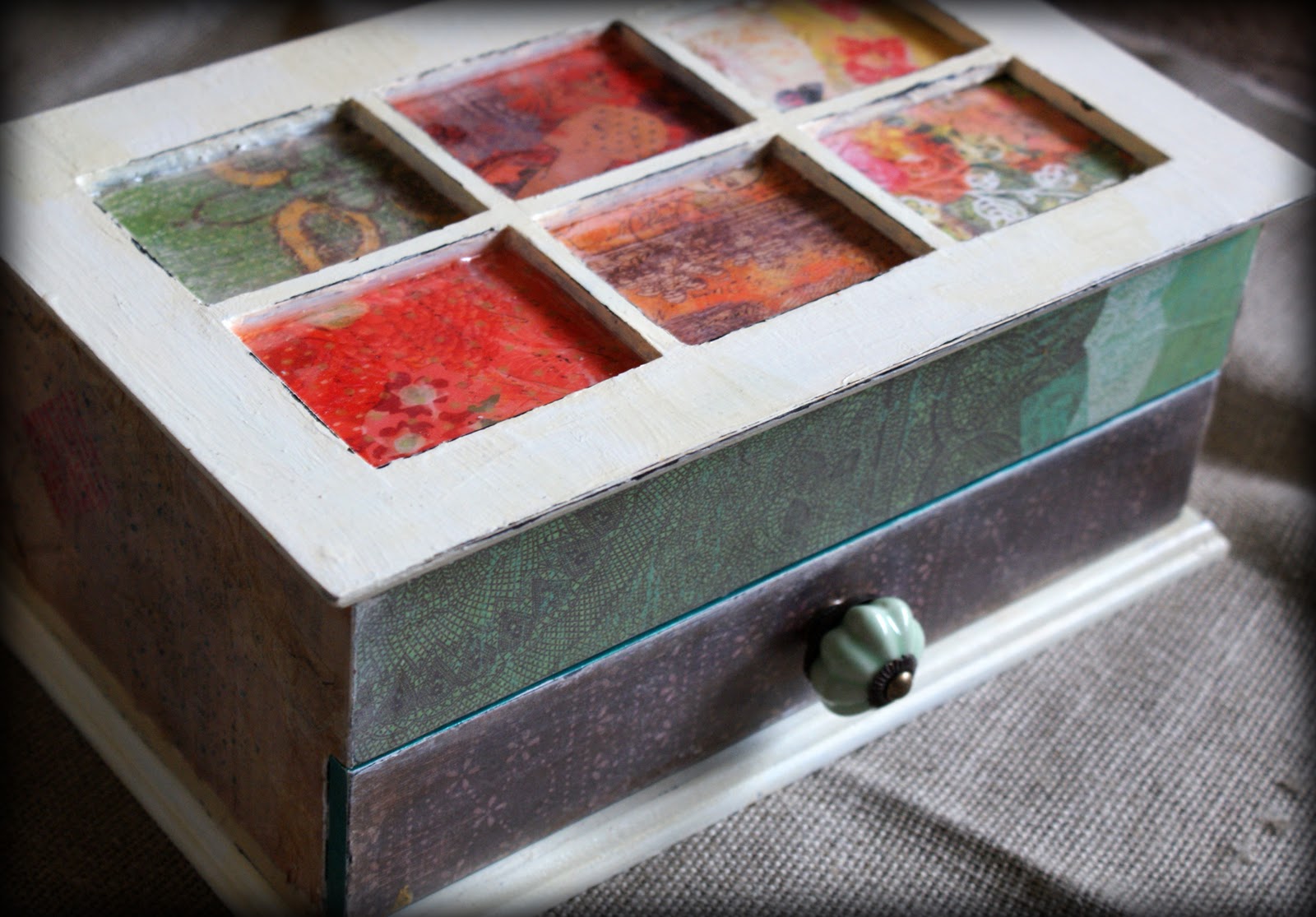 Jewelry Box/Mirror Makeover