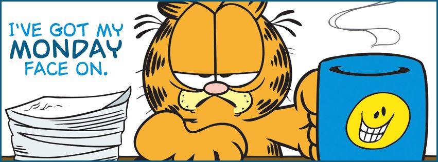One day closer to the weekend... - Page 18 Garfield+monday+face