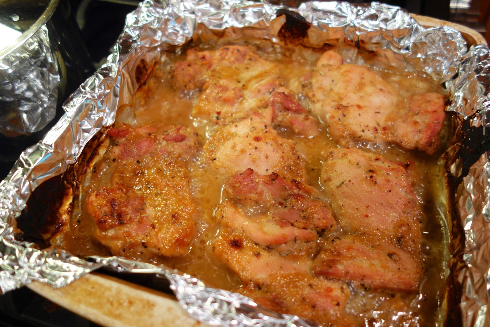 Maple Dijon Chicken Thighs Plain Chicken