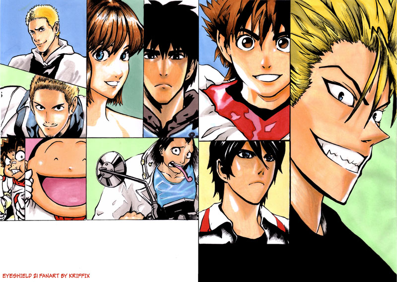 anime labyrinth Aishīrudo Nijūichi [eyeshield 21]