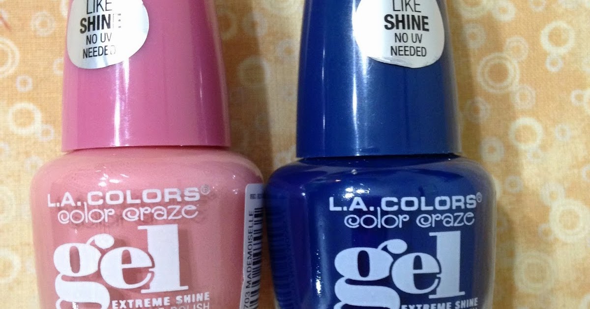 3. L.A. Colors Color Craze Extreme Shine Gel Nail Polish, 0.44 Fluid Ounce - wide 10