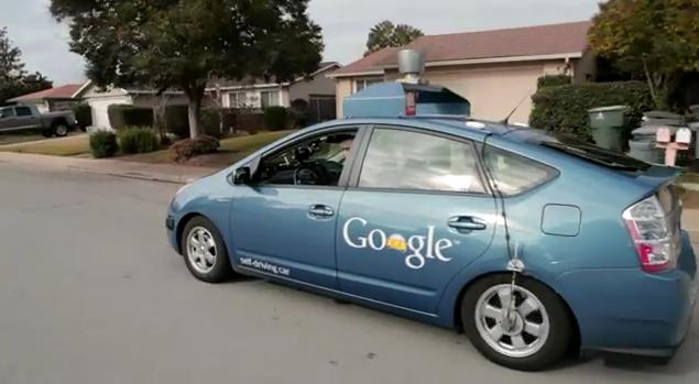 بالفيديو/ جوجل تختبر سياراتها التي تسير بدون سائق Google-Self-Driving+Car
