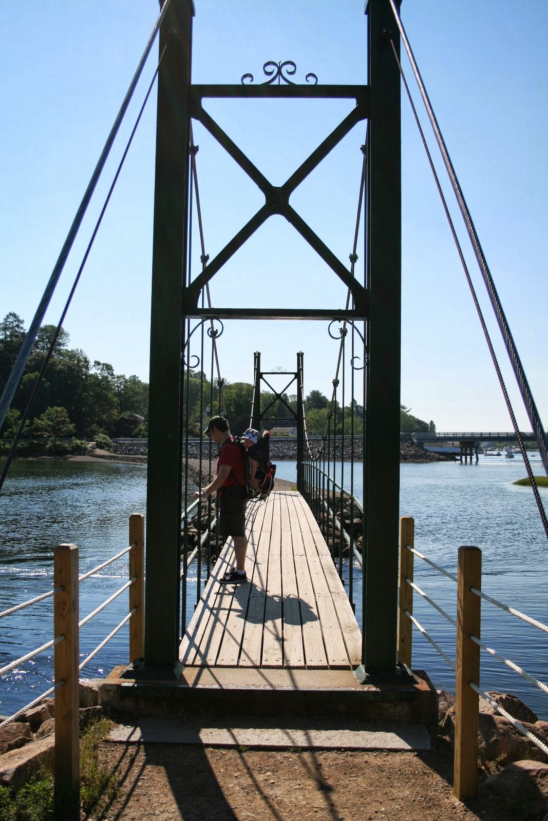 On The Loose To Climb A Mountain Wiggly Bridge and Steedman Woods