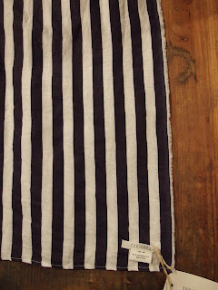 toujours stole navy border printed linen cloth