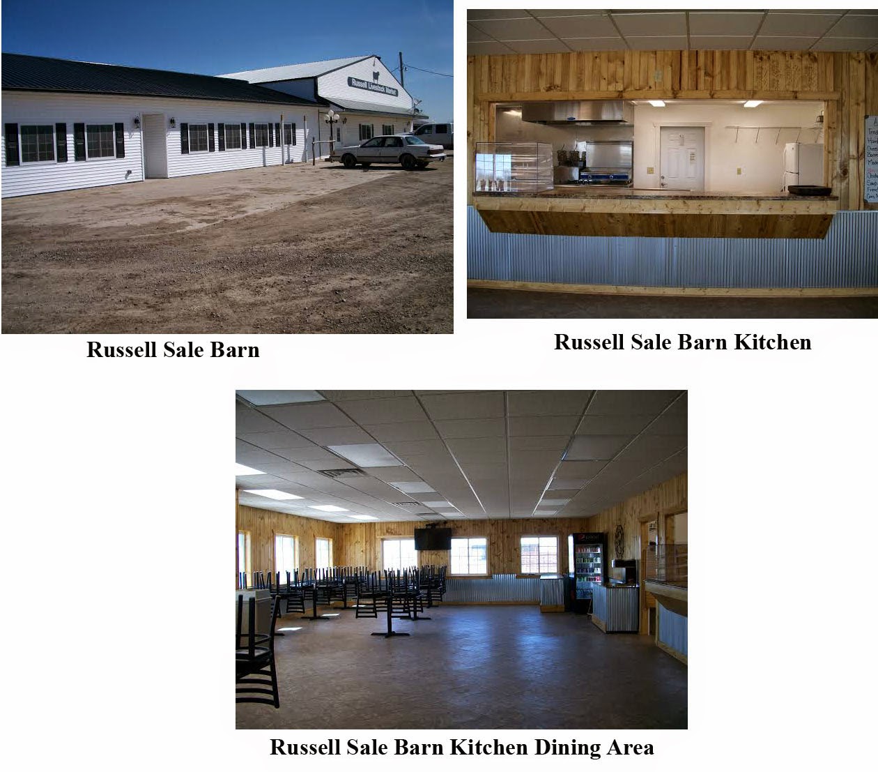 Russell Iowa Historical Society Russell Sale Barn Lunchroom Revival