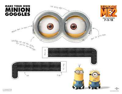 homemade minion goggles homemade minion goggles