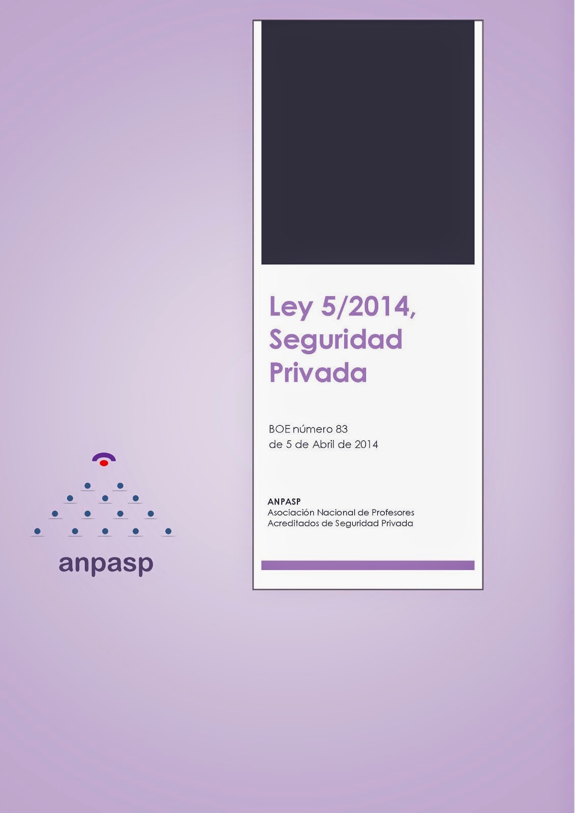 Ley 5/2014 de Seguridad Privada