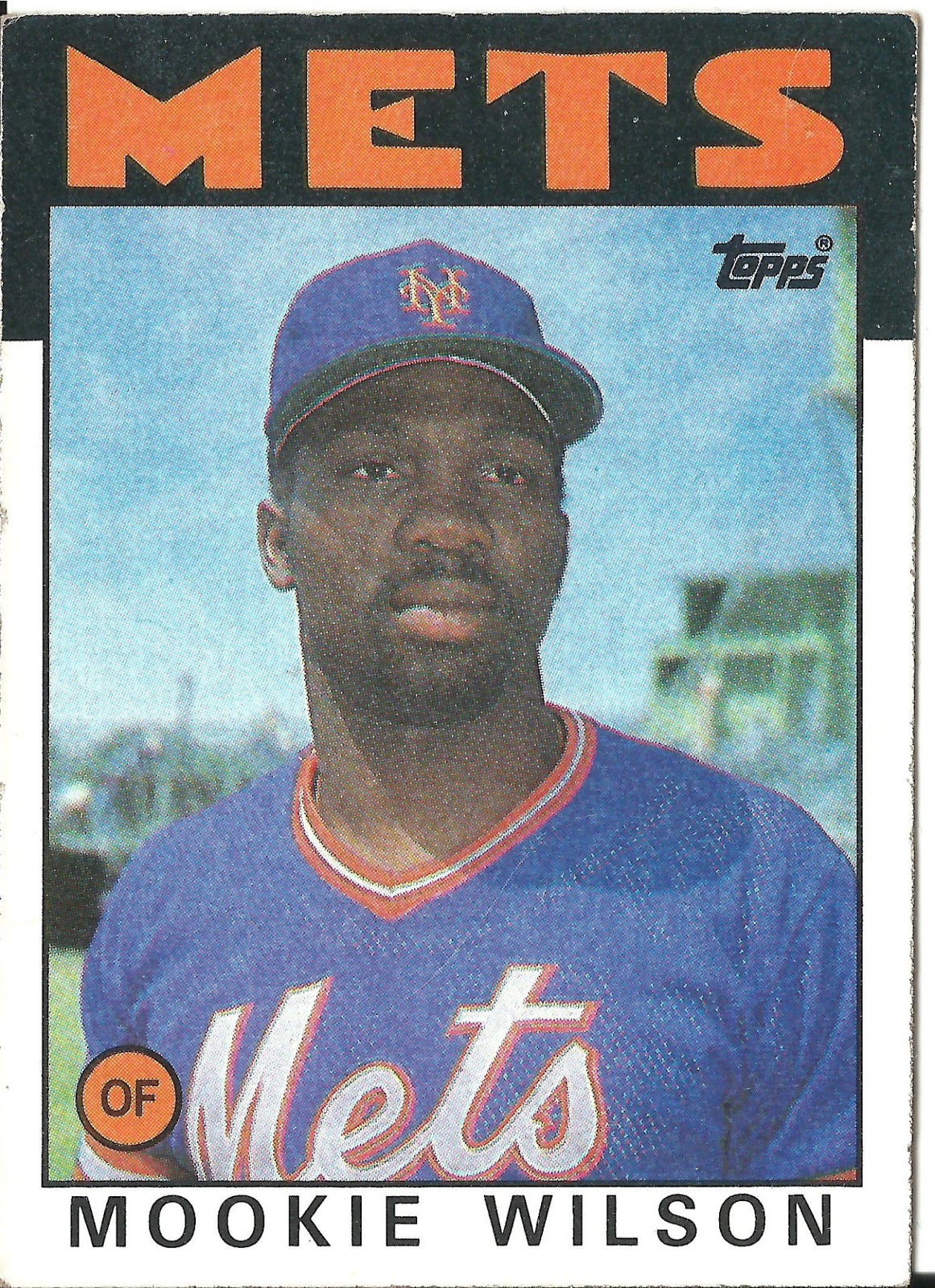 1986 Topps Blog: #315 Mookie Wilson
