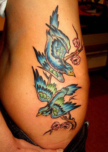 Bird Tattoos For Girls