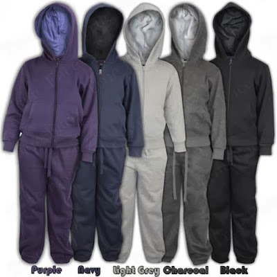 kids purple tracksuit