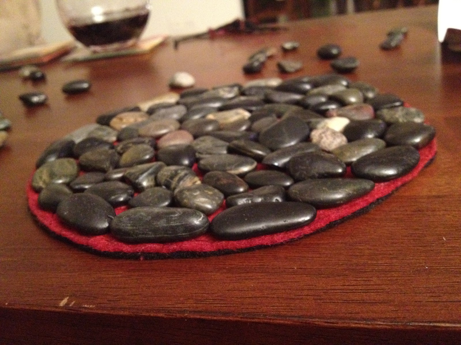 Lace&Dinosaurs Homemade Trivet