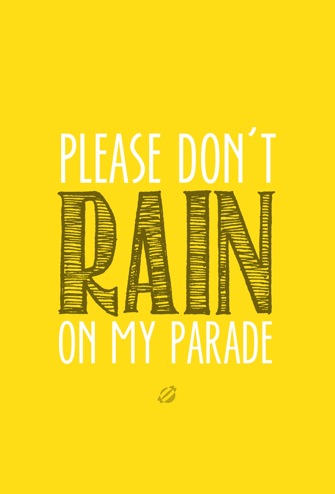 LostBumblebee Yo! Don't rain on my parade!