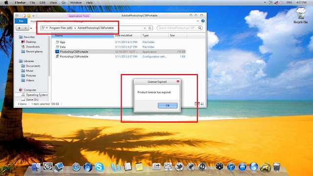 Cara mengatasi photoshop CC yang expired Cara mengatasi photoshop CC yang expired