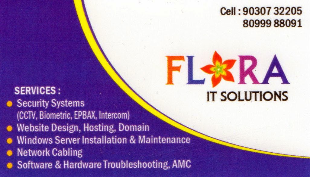 We Provide Complete It Services Cctv Camera Epbax Website Design Contact Us For Any Services Listed In The Visiting Card Below Thank You