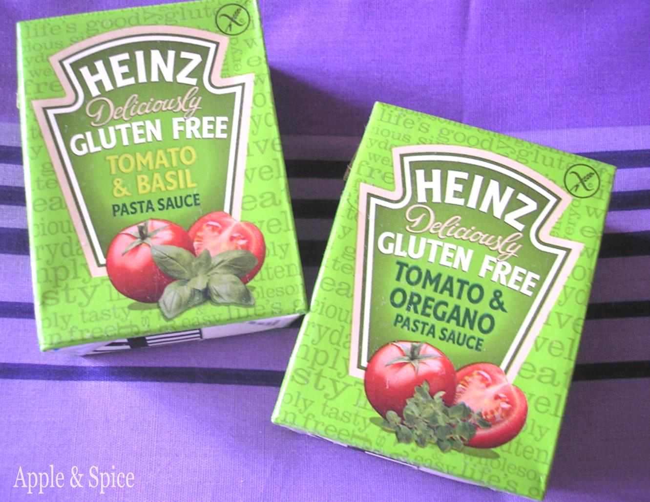 Apple & Spice Heinz Gluten Free Pasta & Pasta Sauces A Hit & Miss Review