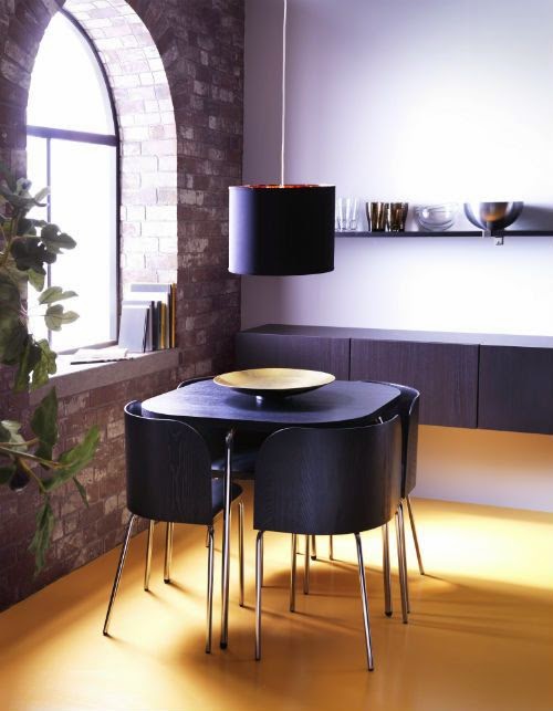 17 ideas de decoración de comedores pequeños modernos en fotos Comedores modernos minimalistas