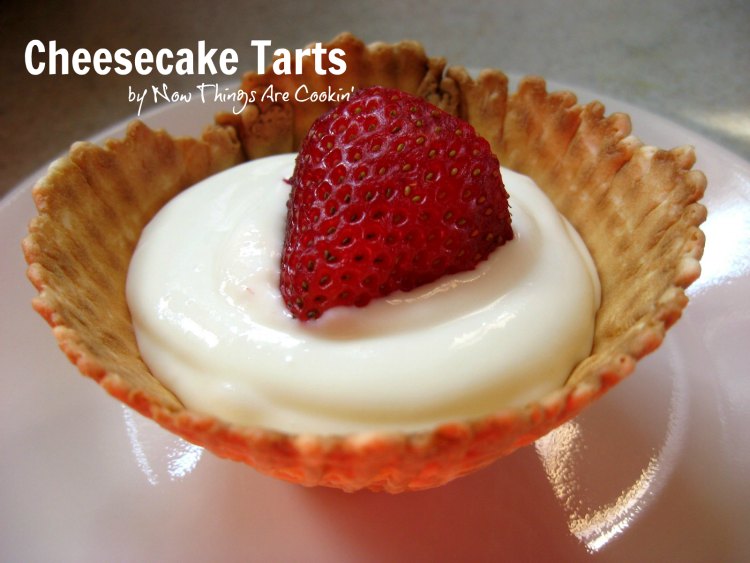 Now Things are Cookin' Weekend Recipe Review Cheesecake Tarts