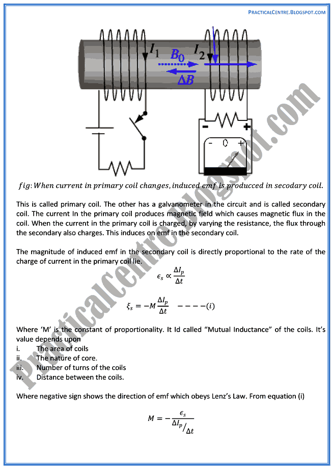 magnetism-and-electromagnetism-theory-notes-physics-12th