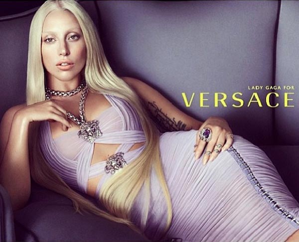 lady gaga for versace